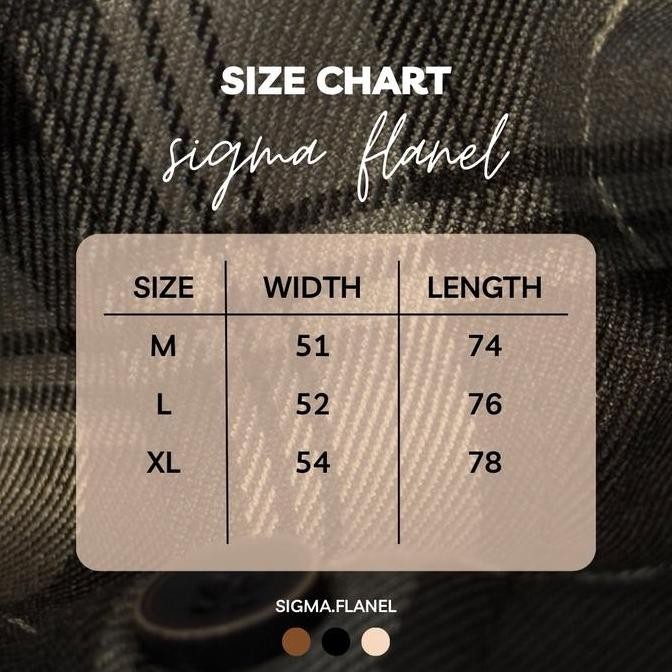 Kemeja flanel semi wool premium EDGE lengan panjang unisex kemeja pria dan wanita motif kotak 08