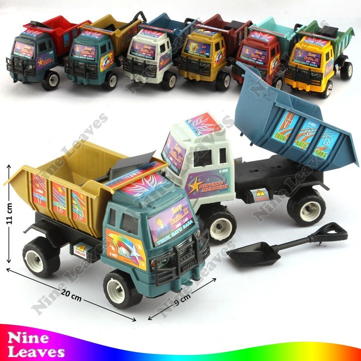 Mainan Anak Truk Dump Bak Truk Batu Bara Pasir Mainan Kendaraan Konstruksi