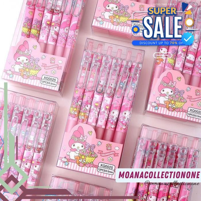 PULPEN GEL CINNAMOROLL SANRIO ALAT TULIS PENA MEKANIK BEST PRODUK