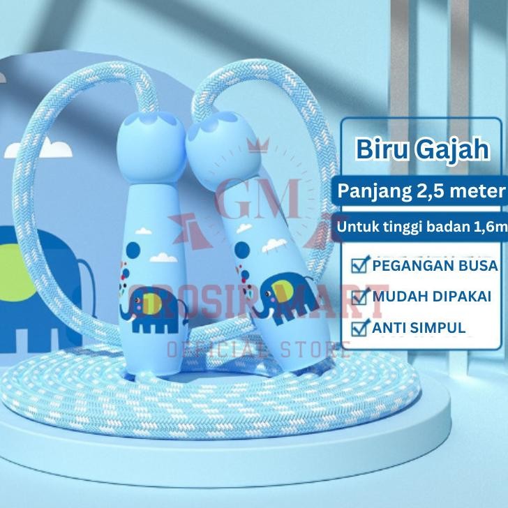 Fbx-4 Er-90 Gm 2.5 Meter Tali Skipping Anak Dewasa Karakter Tali Lompat Tali Jump Rope Skipping Rope