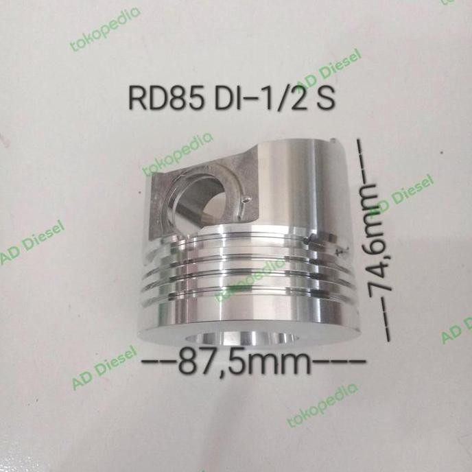 PISTON RD85 DI-2 seher RD85 DI-1/2 S