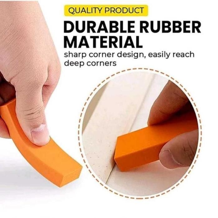 Alat Pembersih Rumah Tangga Andalan Karet Eraser, Menghilangkan Karat Kaca Kamar Mandi Dan Panci Den