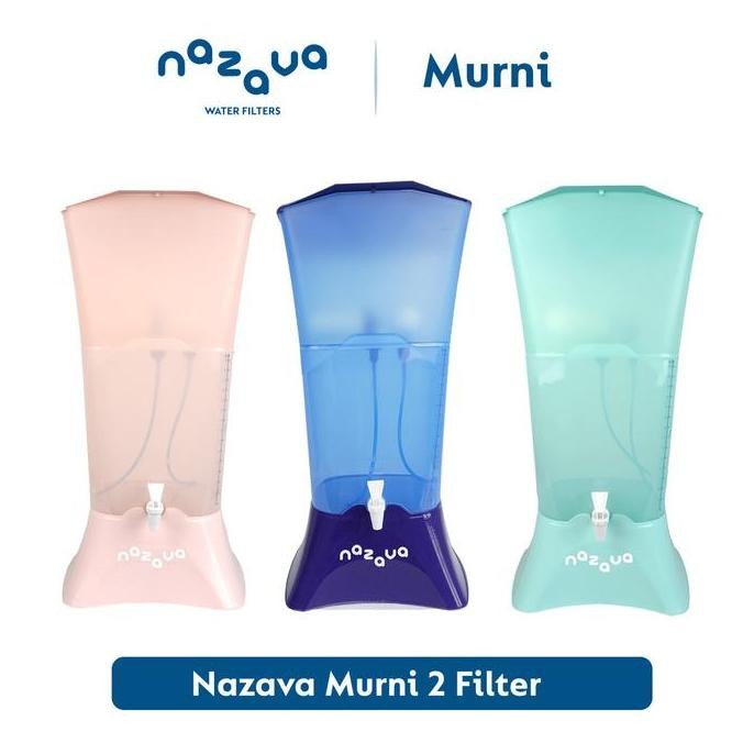 ready Nazava Riam Murni 2 filter water purifier Filter air siap minum