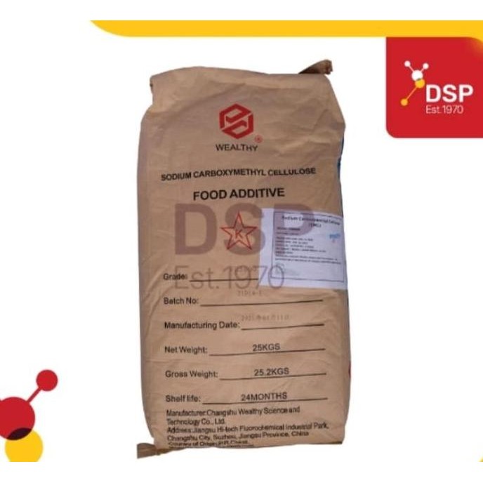

Ready CMC Wealthy / Carboxymethyl Cellulose Food Grade Pengental 1 KG