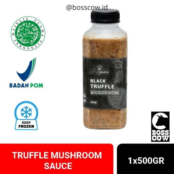 

Diskon! Little Maria Black Truffle Sauce Bpom Halal 500Gr