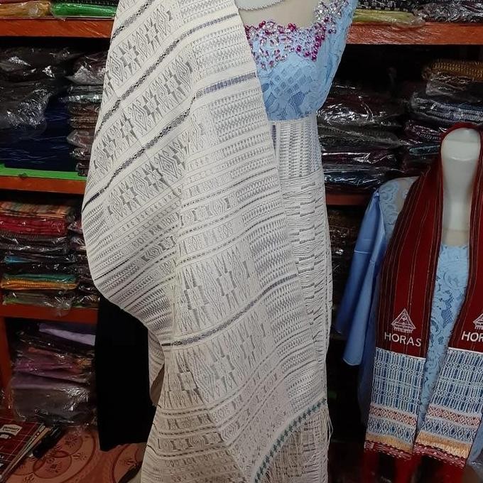 || MONICA / SONGKET TUMTUMAN KLASIK PENGANTIN TENUN TARUTUNG SILVER PURADA KOREA ||~~~