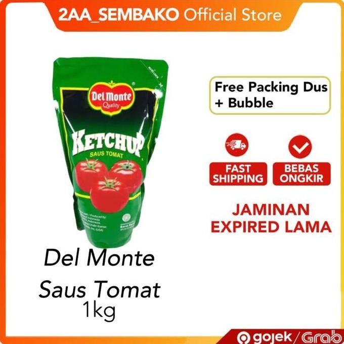 

delmonte saus sambal del monte 1kg delmonte saus tomat 1kg del monte terlaris