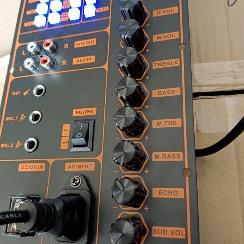 rg-4 SD83 Angkat 4 Spiker 12 in Mesin Spiker Aktif Subwoofer Speaker Karoke Portabel Profesional Kit