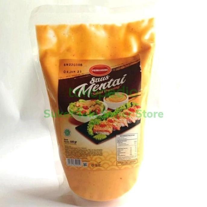 

Tersedia Saus Mentai Prima Agung 500gr High Quality Halal