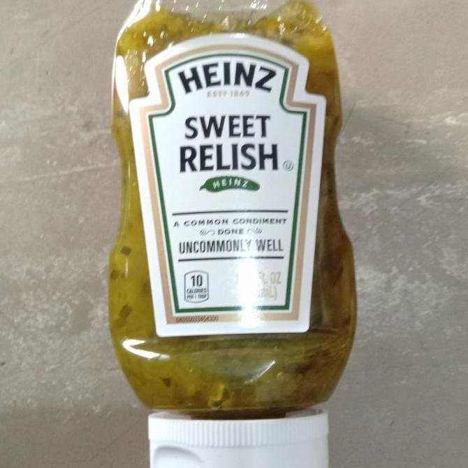 

Ready heinz sweet relish 375 ml/acar sweet relish