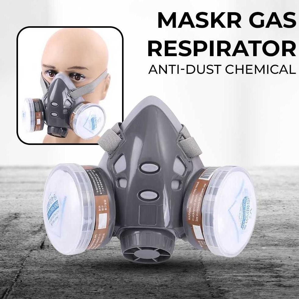 WN Masker Gas Respirator Full Face / Masker Cat Safety Industrial Mask