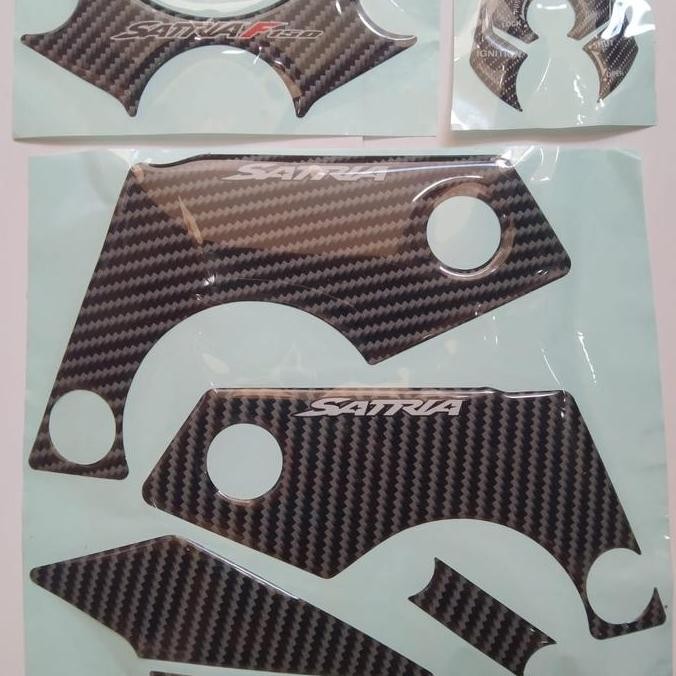 HARGA DISKON paket emblem timbul satria fu 2013-2015 variasi satria fu sticker timbul Motor Motorcyc