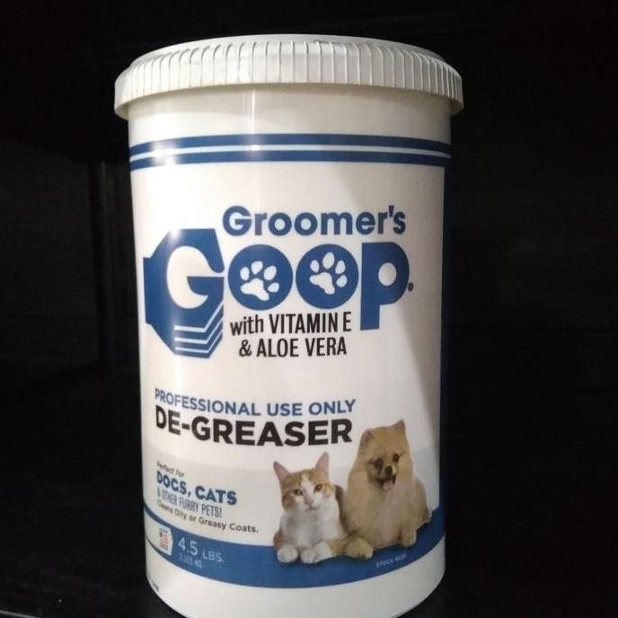 Groomers Goop Pembersih Minyak Kucing Anjing Hewan 45Lbs (2 KG)