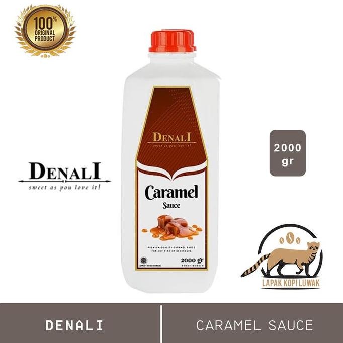 

Tersedia Sauce Caramel merk Denali