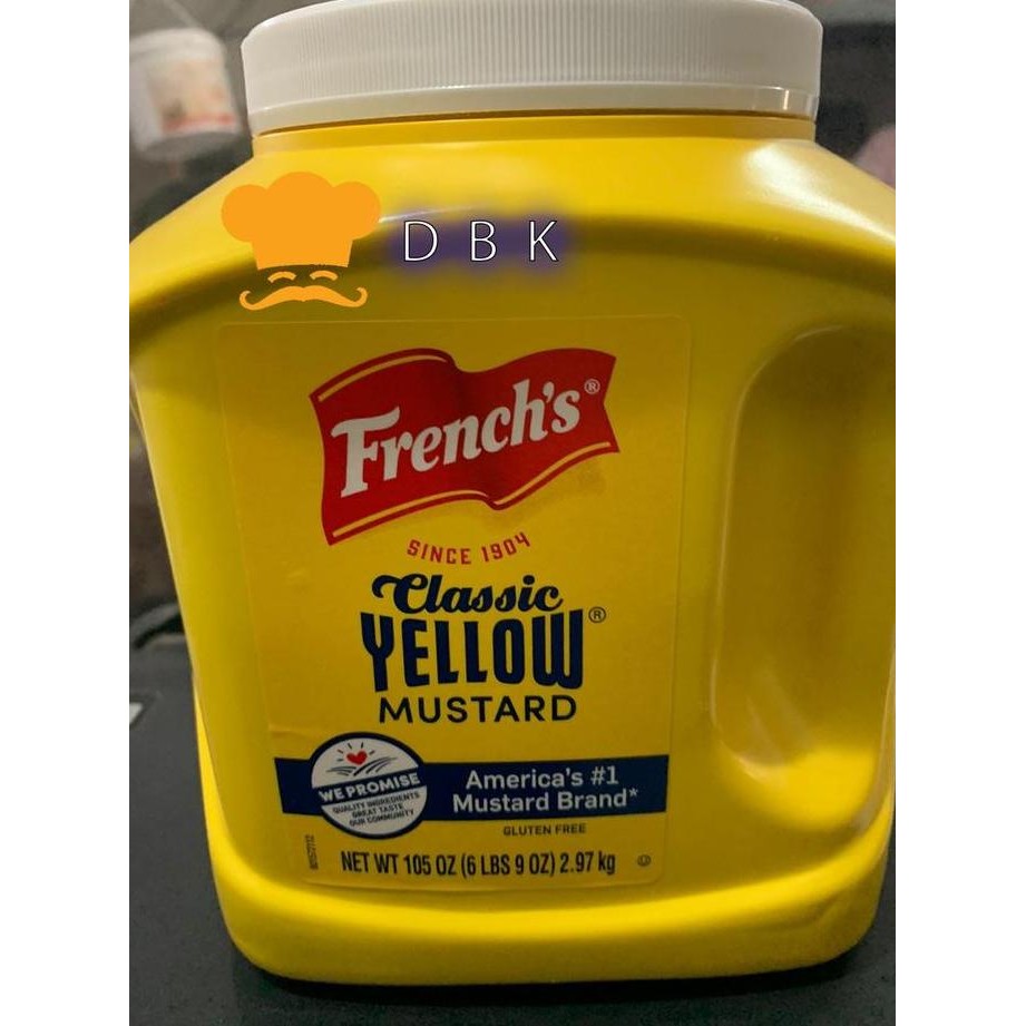 

Tersedia FRENCH'S CLASSIC YELLOW MUSTARD - 2 ,7 KG french mustard kuning
