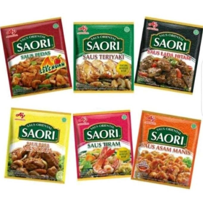 

Diskon! Saos Saori Sachet 22Ml Tiram / Teriyaki / Lada Hitam (10 Pcs) Saus
