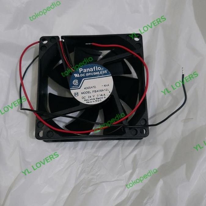 Sale Fan 24V Dc 8X8Cm/Kipas 8X8 24V/Blower 24V 8Cm/Exhaust 8Cm 24V Dc