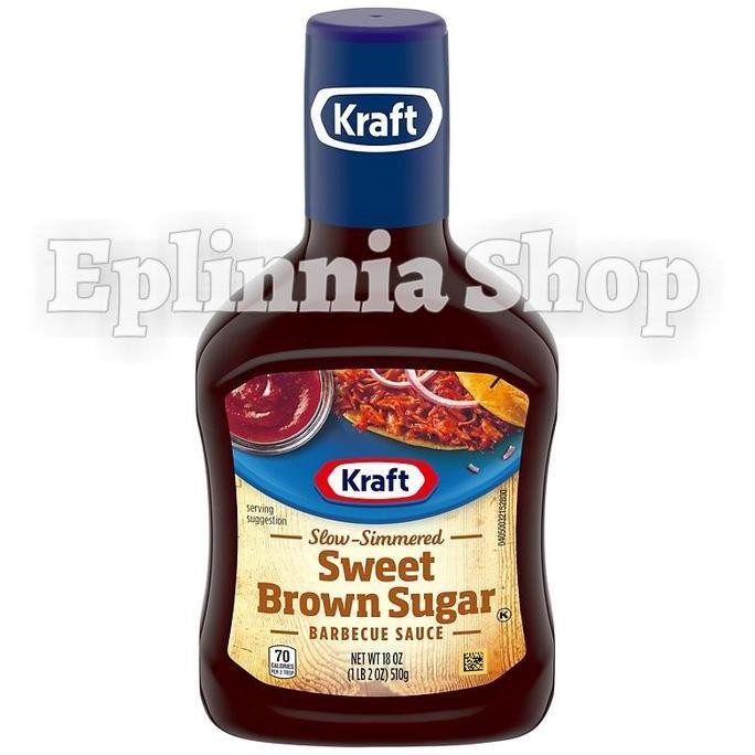 

Ready Kraft Sweet Brown Sugar Barbecue Sauce 510 gr - Saus Bbq