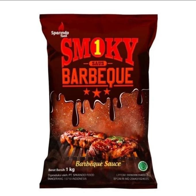 

Diskon! Smokey Smoky Red 1 Saos Saus Bbq Barberqur 1Kg 1000 Gram