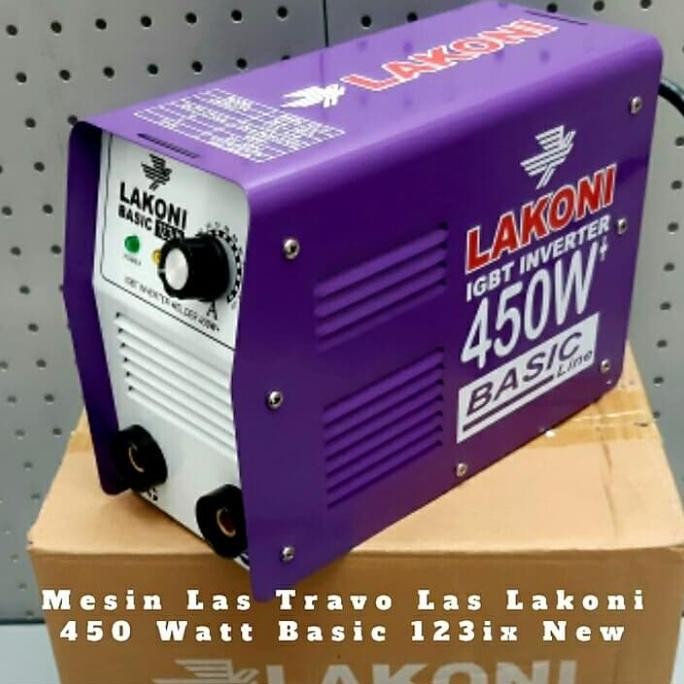 MESIN LAS TRAPO LAS LAKONI 450WATT BASIC 123IX
