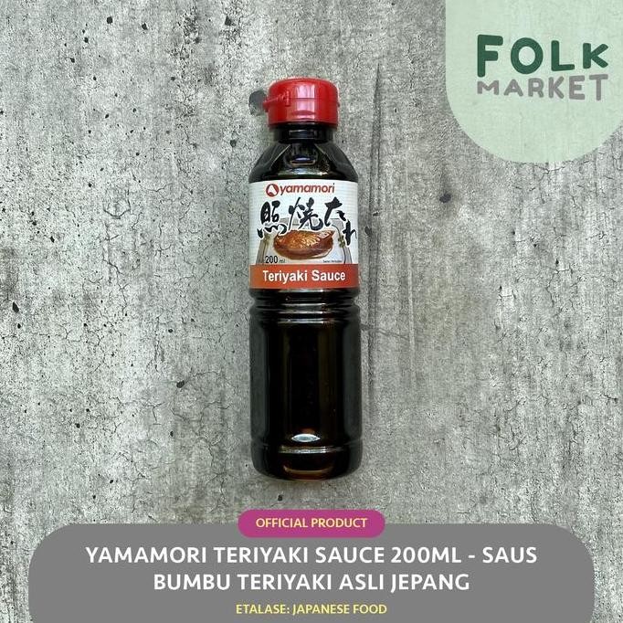 

PROMO YAMAMORI TERIYAKI SAUCE 200ML - SAUS BUMBU TERI ASLI JEPANG / JAPAN
