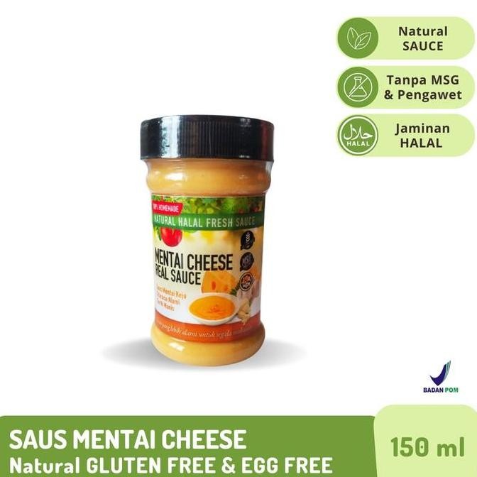 

pelangi saus keju mentai cheese gurih natural non msg & pengawet-halal terlaris