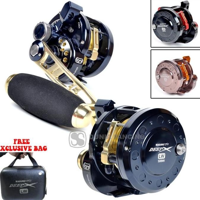 TERMURAH - Reel MAGURO DEEP X LW | 400NH | 400NHL | 500NH | 500NHL | Bait Jigging