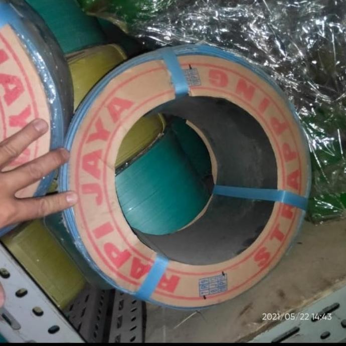 

ready tali strapping band plastik 15mm tali packing tali paking klem