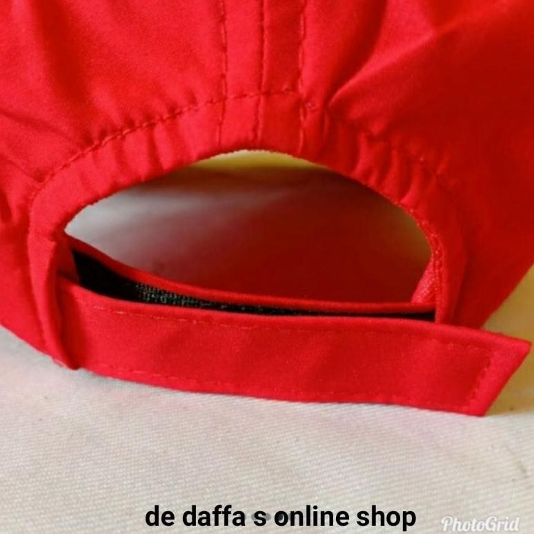 Ready Topi Sporty Polos Topi Parasut Lari Topi Anti Air Sporty Unisex
