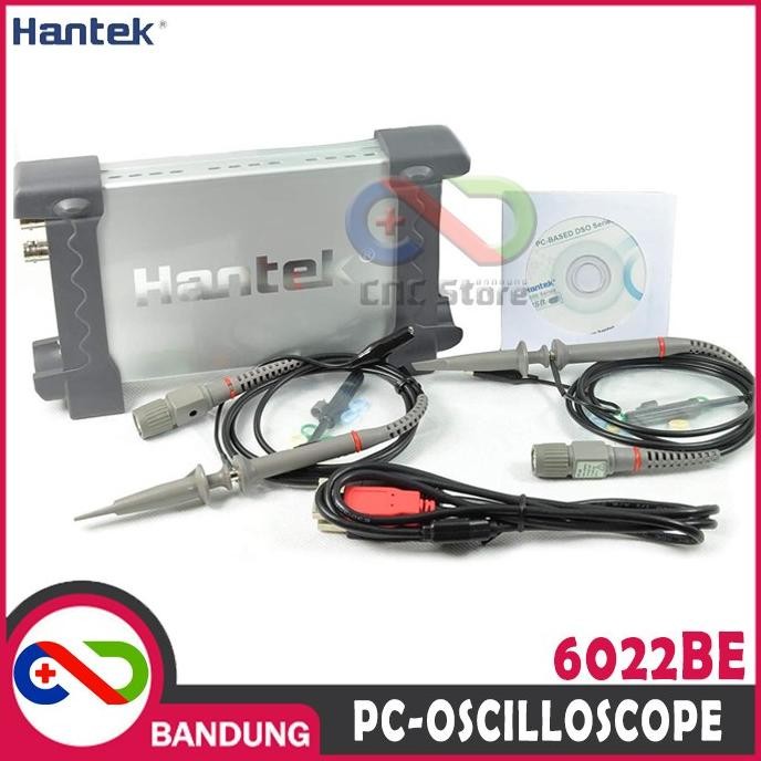 HANTEK 6022BE DIGITAL PC OSCILLOSCOPE OSILOSKOP 20MHZ 2 CHANNEL