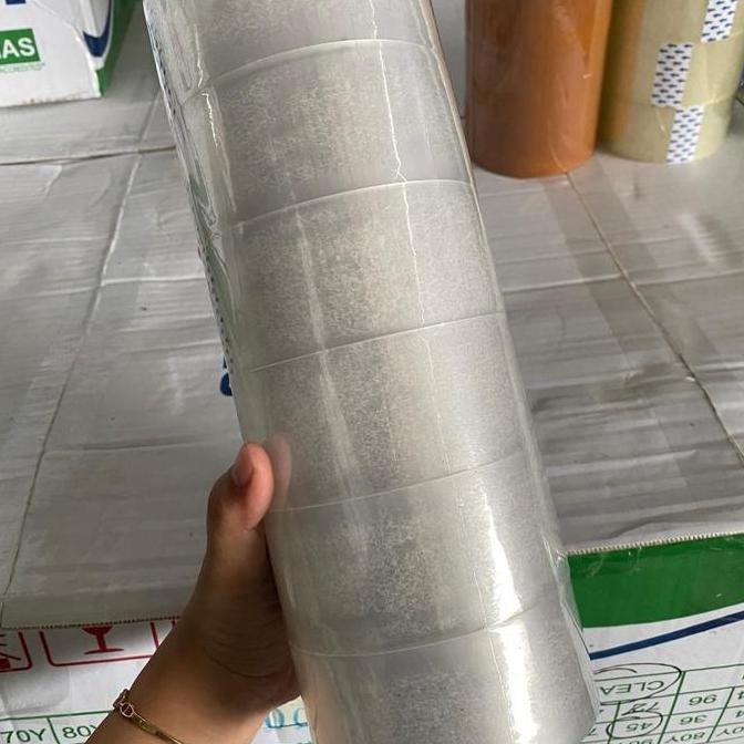 

ready Lakban (6 PCS) ECO 90 yard x 45 mm isolasi 2 inch