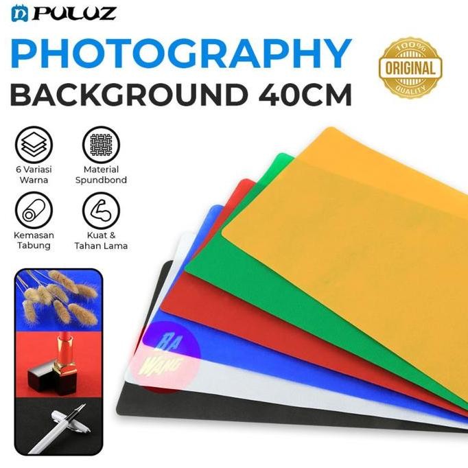 Puluz Photography Background Spunbond Studio Photobox 40Cm Collapsible New Stok