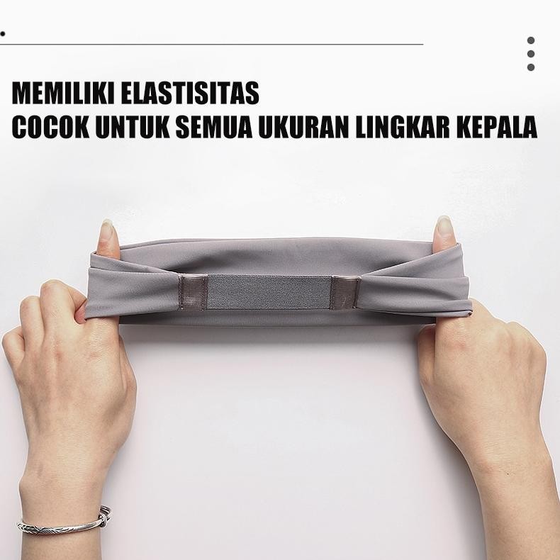 Ready Bandana Olahraga / Ikat Kepala Sport / Hairband Sport / Ikat Kepala Olahraga / Head Band Kepal