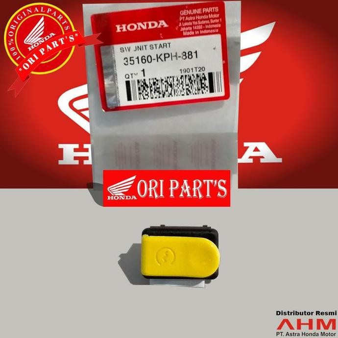 Promo Saklar Tombol Stater Motor Karisma Supra X 125 // 35160KPH881 COD