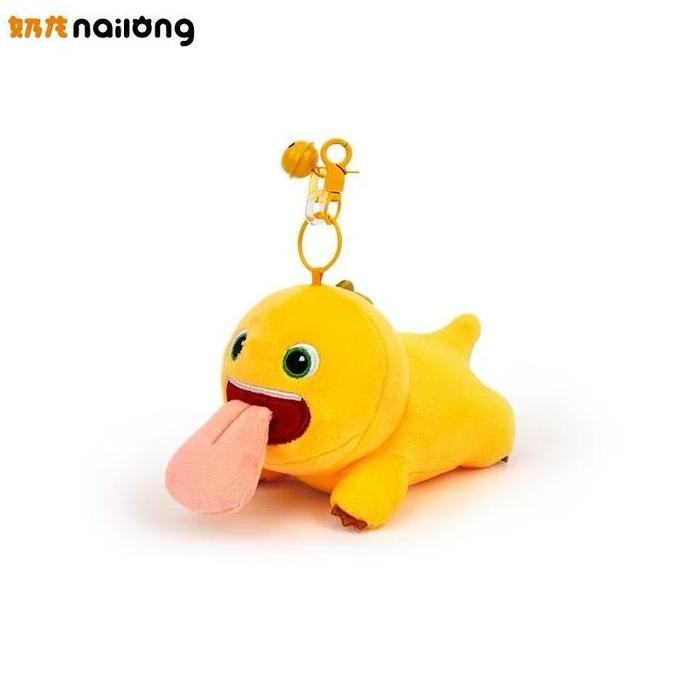 Gantungan Kunci Boneka Nailong Dino Kuning ORIGINAL Quality / Keychain Boneka Nailong Gantungan Tas 