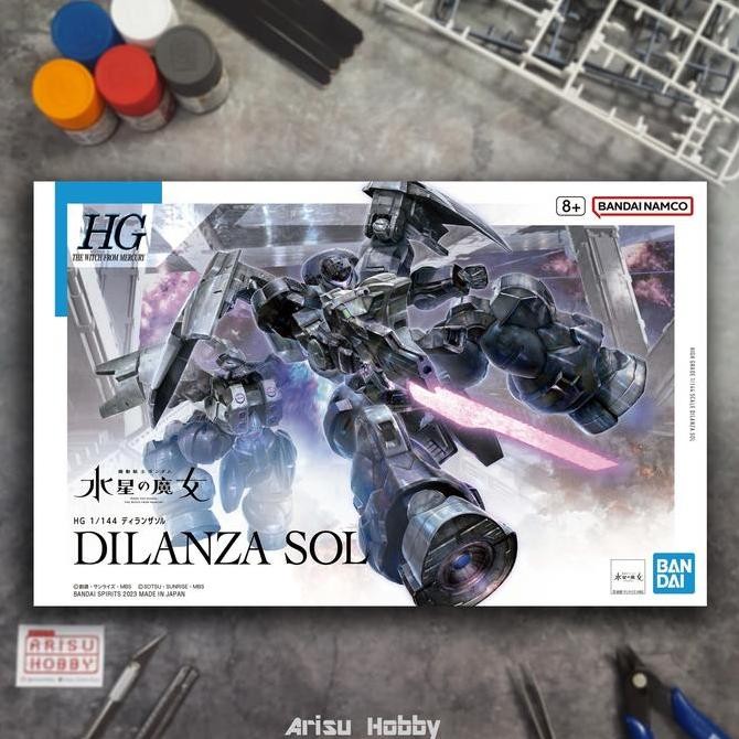 HG Dilanza Sol 1/144 Bandai The Witch From Mercury