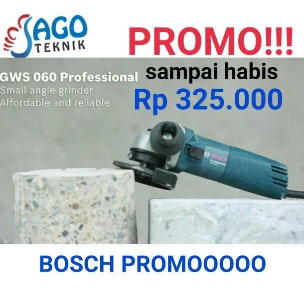 Mesin Gerinda BOSCH GWS 060 / grinda GWS060 Bosch