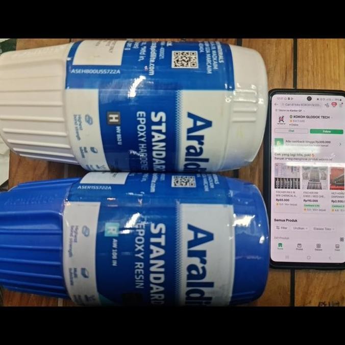 ARALDITE STANDARD EPOXY RESIN HARDENER AW 106 IN + HV 953 U