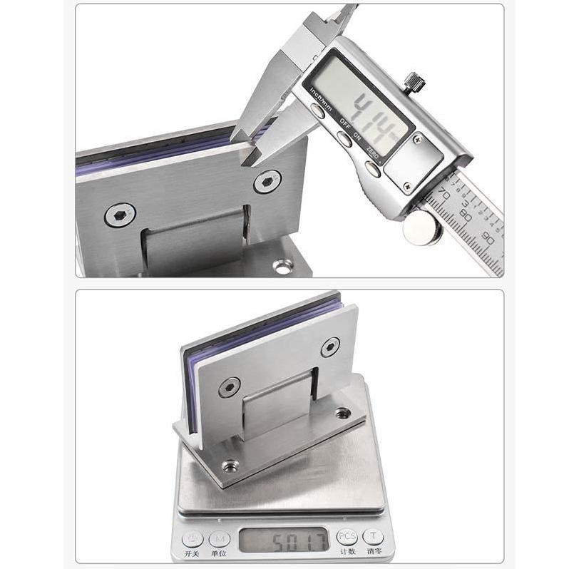 Premium Engsel Pintu Kaca 90/180 Derajat Engsel Pintu Lemari Kaca Engsel Pintu Kaca Tempered Utk Kam