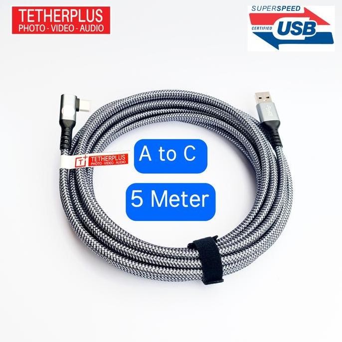 Tetherplus Usb 3.2 5Gbps Type A To Type C L Shape Ver. New Stok