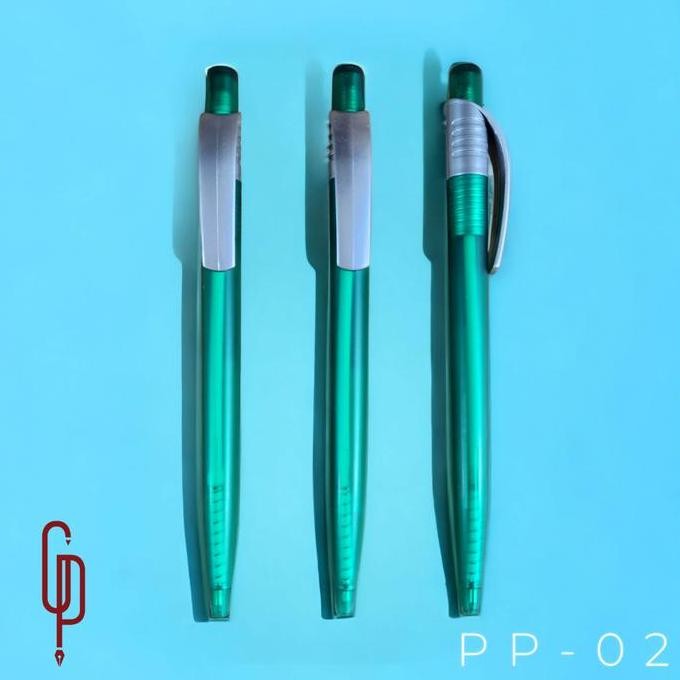 

Pulpen Plastik PP 02 Bisa di cetak logo cocok untuk souvenir