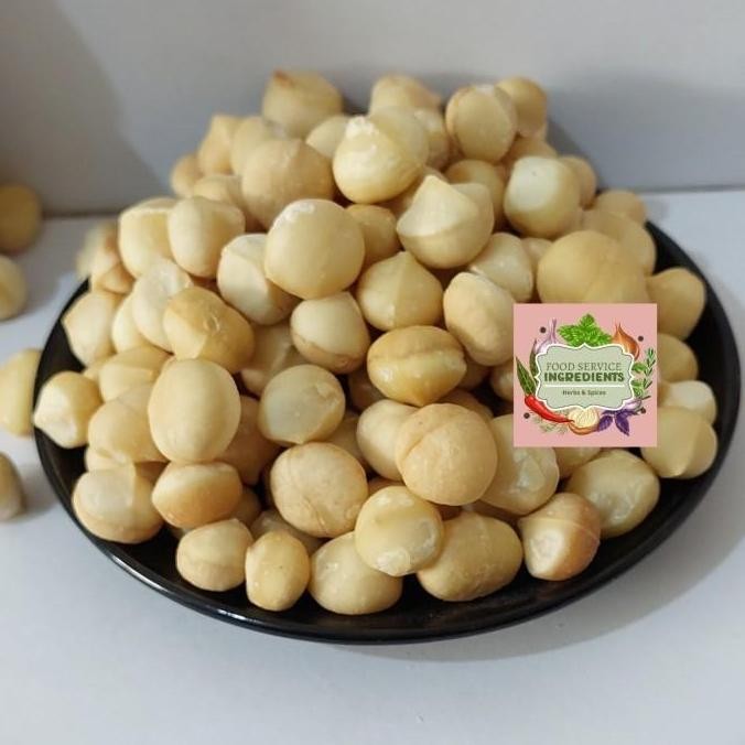 

] Roasted macadamia 100gram / macadamia matang
