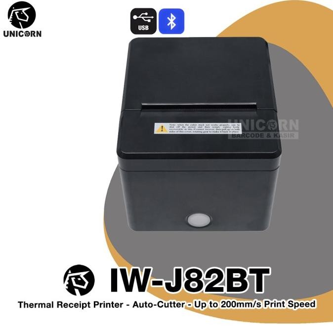 HRG DISKON Printer Kasir Thermal USB Bluetooth - Unicorn IW-J82BT / IW J82 BT