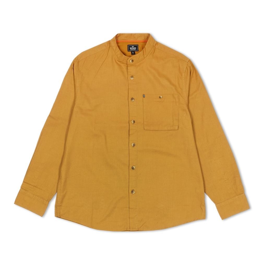 SEMPOL M.Gee Kemeja Koko Mgee Baju koko Terbaru Arkan C007 Yellow