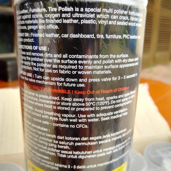 RJ LONDON LEATHER FURNITURE TIRE - DETAIL POLISHED - 100% ORIGINALE