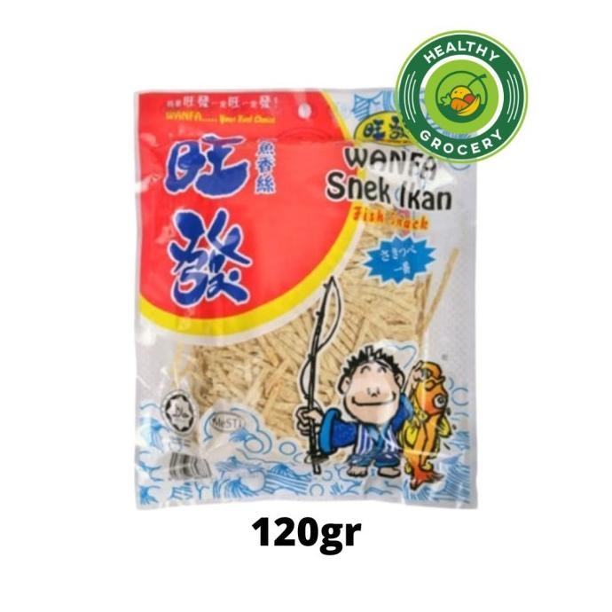 

Kualitas terbaik] Wanfa Fish Snack 120gr / Snak Ikan