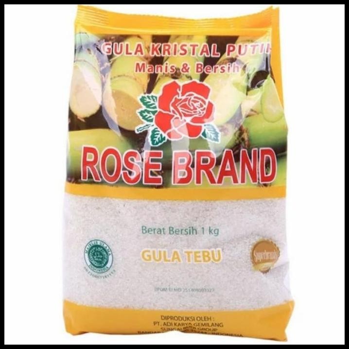 

Rose Brand Tebu Gula Pasir 1kg