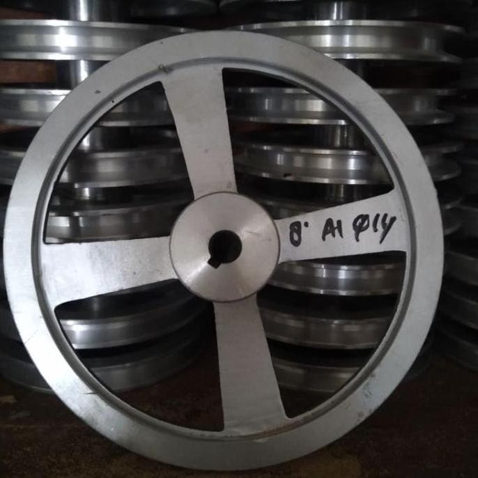 `````````] Pully A1 8 inci as19mm pully alumunium