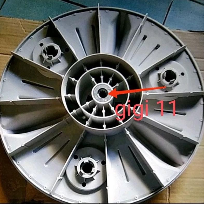 Pulsator mesin cuci LG diameter 34cm gigi 11 WF-L800TC
