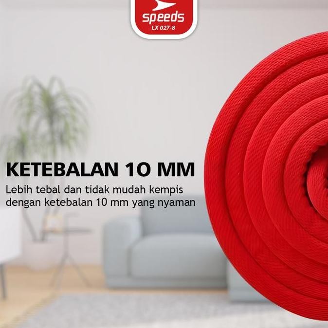 Termurah Speeds Matras Workout Nbr Matras Yoga Alas Workout Alas Senam Dirumah Ibu Hamil Tebal 10Mm 